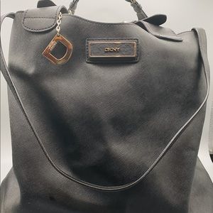 DKNY navy tote